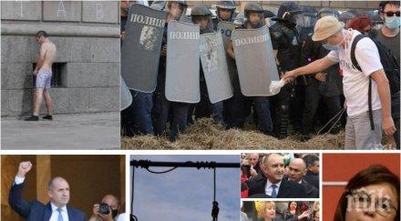 калина андролова хората умират опозицията деградира замеря яйца прави опити пали полицаите уринираше фасадите