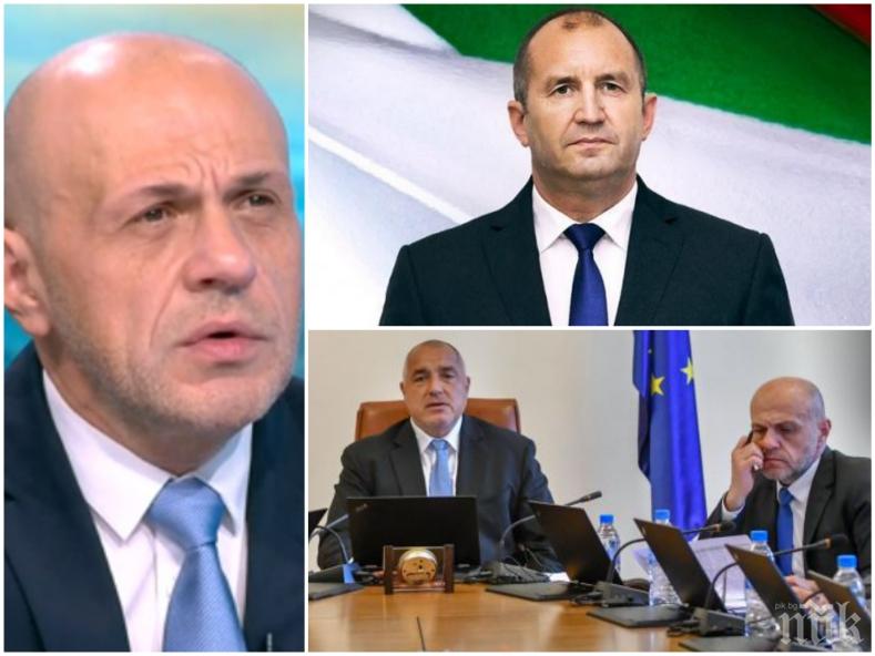 Томислав Дончев разби Румен Радев: Има самоусещане за жив класик. Бюджетът няма как да се описва с политическите му клишета