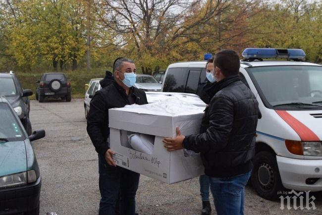 Дариха шалтета и възглавници на горнооряховската болница