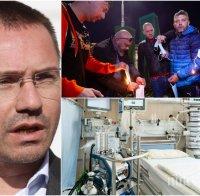 Ангел Джамбазки като доброволец във ВМА: Години наред пренебрегвахме медиците. Видях лидери на протести, които горяха маски, а после бяха в тежко състояние на апарати