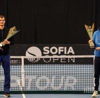 Мъри и Скупски са шампиони на двойки на Sofia Open 2020, финалът на сингъл е Синер - Поспишил