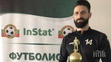 Футболист №1 на България: Самочувствието е нула