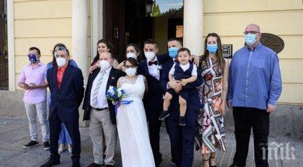 заради коронавируса сватбите словения бременност