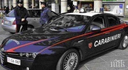 арестувани спецоперация мафията италианската провинция фоджа