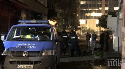 вандали атакуват сградата вмро задържан