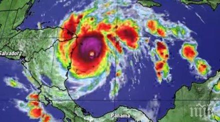 властите салвадор обявиха червен код опасност приближаващия ураган йота видео