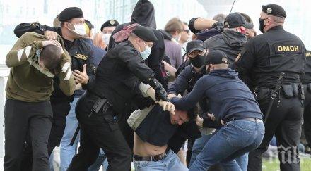 Масови арести в Беларус след протест срещу Лукашенко