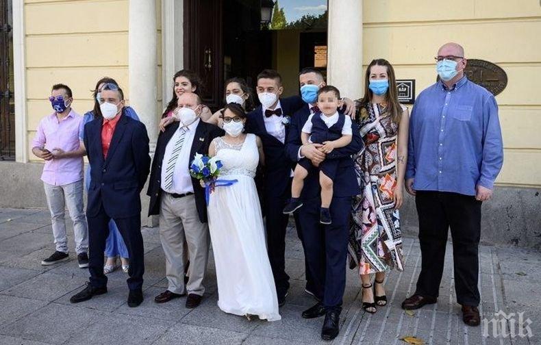 Заради коронавируса! Сватбите в Словения само при бременност