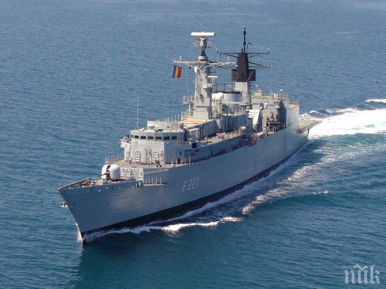 Върнаха румънска фрегата от мисия на НАТО заради заразен с COVID-19 екипаж 