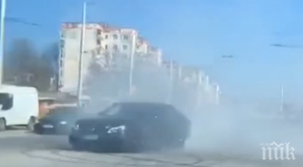 шофьори бмв спретнаха луда гонка пловдив случи