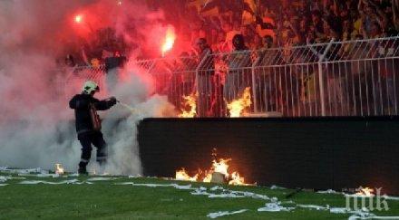 пълен шаш футболен фен спаси кожата заради объркана дата