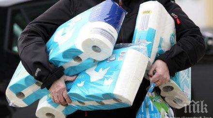 американците отново полудяха купуването тоалетна хартия