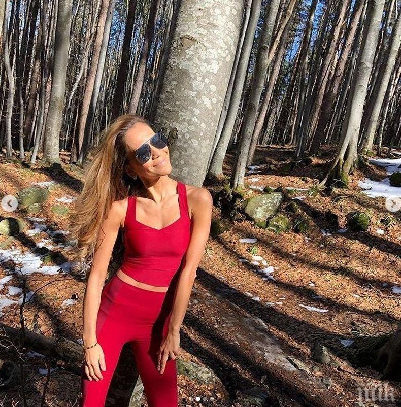 Ивайла Бакалова получи душевно умиротворение на Бегликташ (СНИМКА)