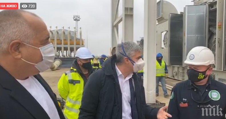 ПЪРВО В ПИК: Борисов инспектира компресорна станция и газохранилището в Чирен - ето как върви Балкански поток (ВИДЕО)