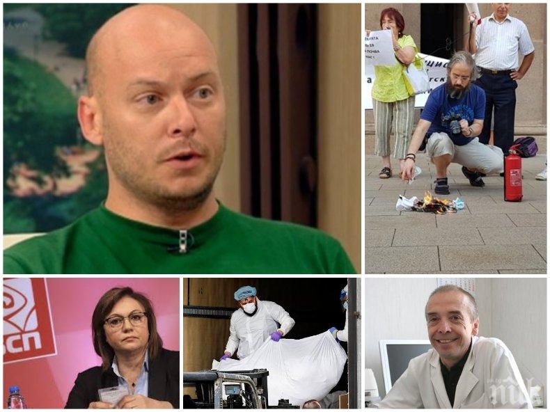 Виктор Димчев гневно след черната жътва: За денонощие загубихме 152-ма от несъществуващ вирус. Онези, които лъжат в името на евтина медийна слава, да сведат виновно глава