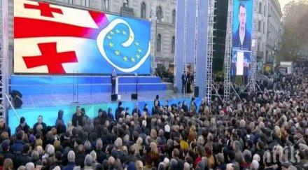 управляващата партия грузия спечели всички едномандатни райони