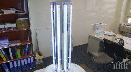 помощ дава 200 робота дезинфекция европейски болници