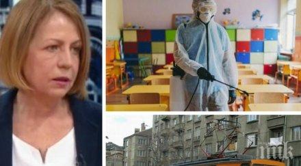 йорданка фандъкова стряскащи новини пандемията три седмици броят хоспитализираните софия нараснал 1300 души