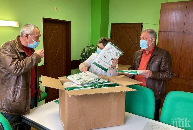 Депутатът от ГЕРБ Пламен Тачев направи дарение за болницата в Червен бряг