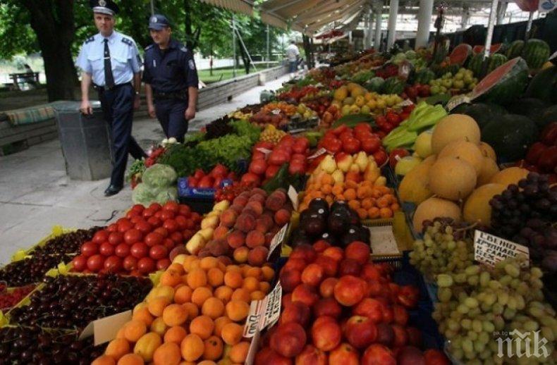 НАП влезе по пазарите в Пловдив, има заловени нарушители