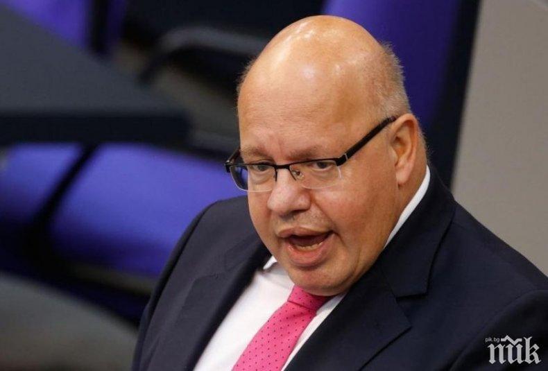 Германският министър на икономиката е под карантина