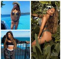 ИНСТАГРАМЪТ Й Е ФАЛШ: Гери-Никол ще се пръсне (СОЧНА СНИМКА)