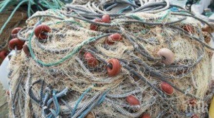 изтеглиха 400 метра бракониерски мрежи акваторията пристанище варна