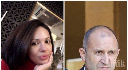 журналистката калина паскалева скочи радев без здравето хората сте президент собствената къща