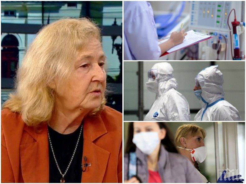 Проф. Мира Кожухарова: Здравното министерство спешно да направи два плана - за следваща вълна от COVID-19 и за ваксинацията