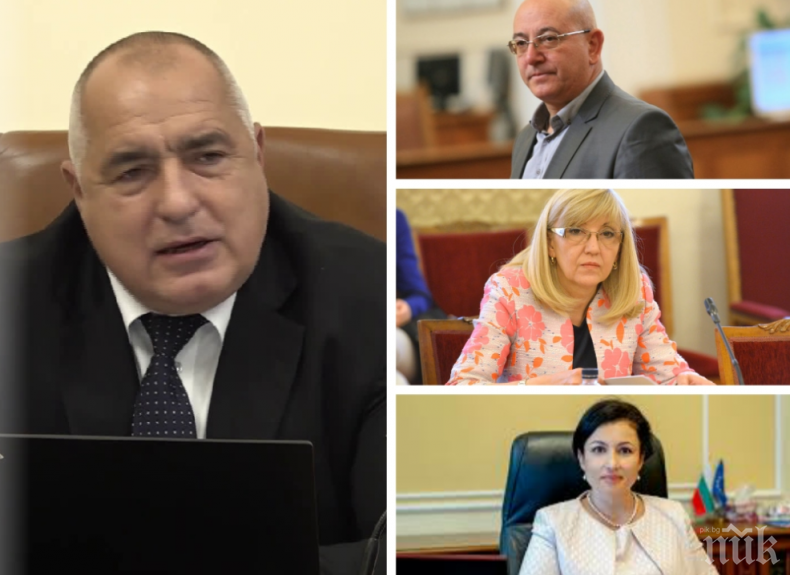 ПЪРВО В ПИК: Борисов събра на спешно съвещание министрите Аврамова, Танева и Димитров след екшъна в парламента
