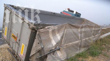 катастрофирал тир затапи магистрала тракия