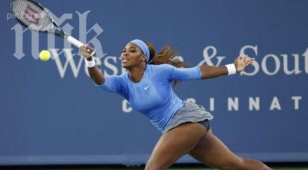 серина уилямс класира полуфиналите open