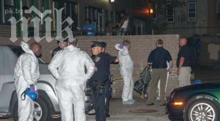 брутално мъж застреля бебе количка