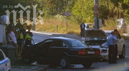 порше ауди челен сблъсък драгалевци