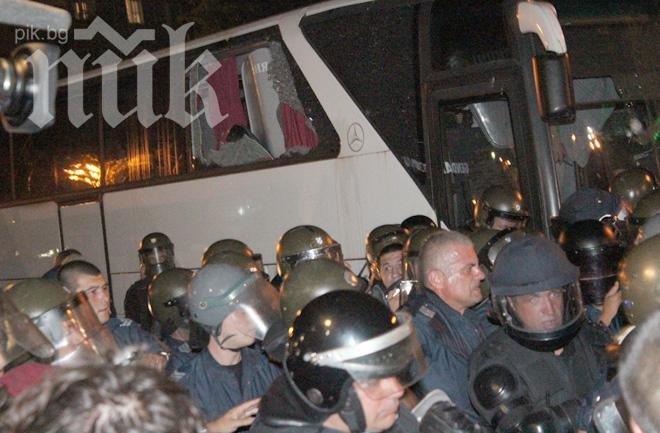 Разкриха част от провокаторите на протеста