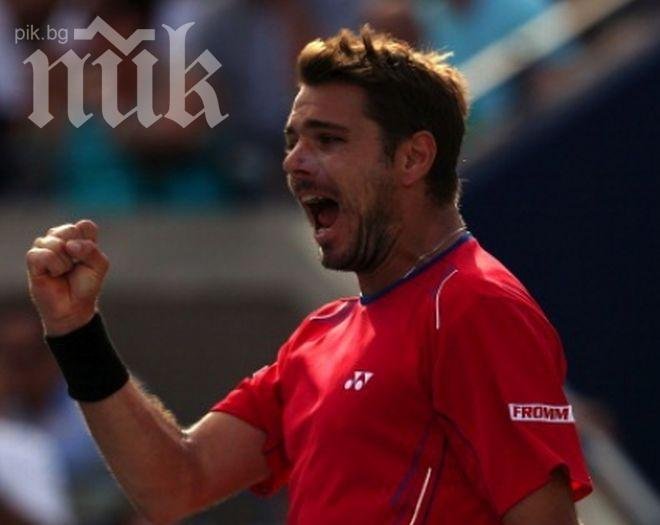 Невероятен Вавринка свали Мъри от трона в Ню Йорк