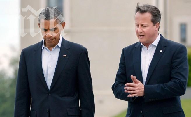 Камерън към Обама: Време е за спешни действия в Сирия