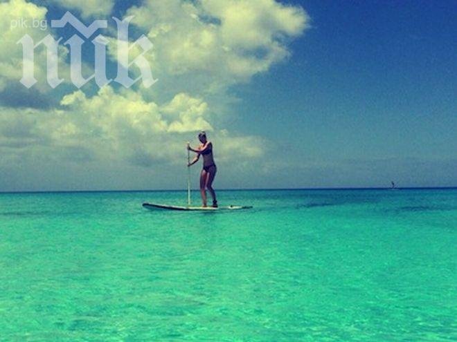 Акула изплаши Шарапова