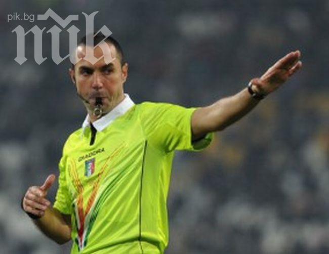 Български съдия към футболист: Яж ми х*я!
