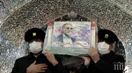 версия иранският ядрен физик убит оръжие управлявано спътник