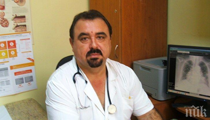 Още един блестящ лекар почина с коронавирус - отиде си д-р Николай Колев от Русе