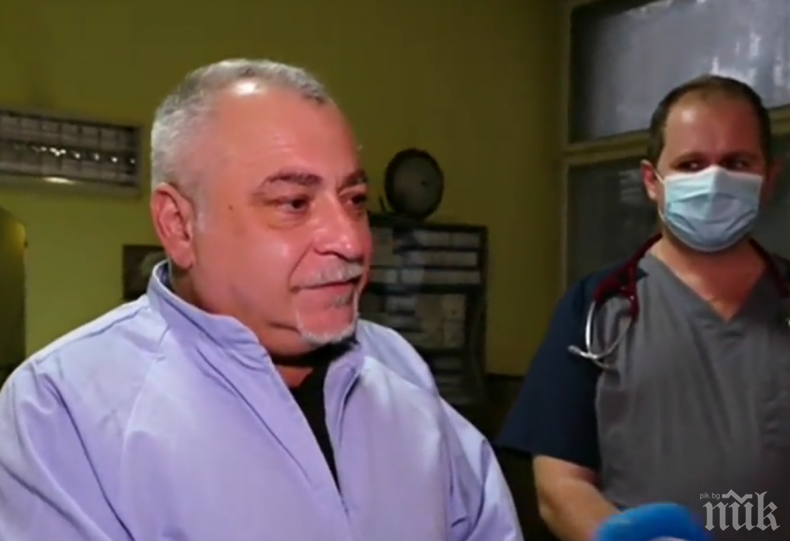 ГЕРОИТЕ В БЯЛО: Лекар с коронавирус избра да работи на първа линия