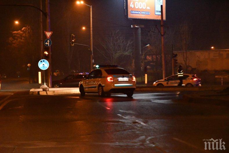 Брутален среднощен екшън на Ботевградско шосе в София (СНИМКИ)