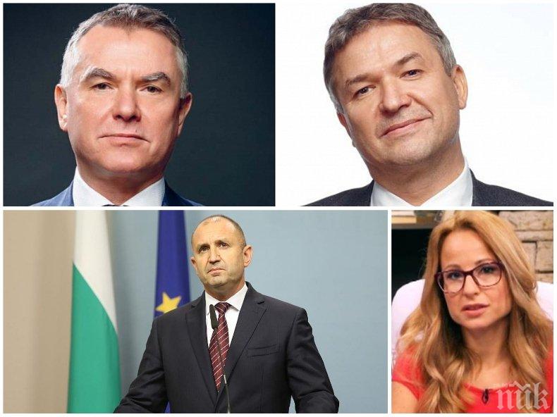 Аферистите Бобокови изплуваха при Цънцарова в Би Ти Ви - Пламен брани Радев на амбразурата, призна, че си общуват