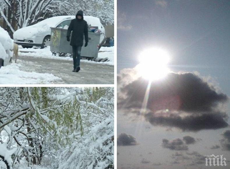 ДЕКЕМВРИ ЗАПОЧВА БЕЗ ВАЛЕЖИ: След мразовитото утро идват облаци и слънце (КАРТА)