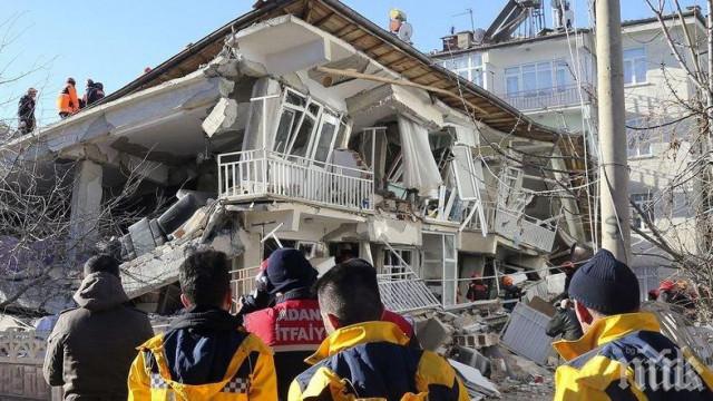 Контейнерен град приютява оцелелите от земетресението в Измир 