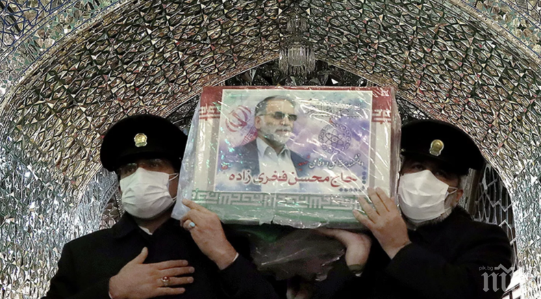 Версия! Иранският ядрен физик убит с оръжие, управлявано от спътник

 