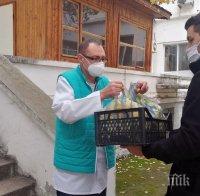 Младежи от ГЕРБ – Стара Загора доставят топла храна на медици