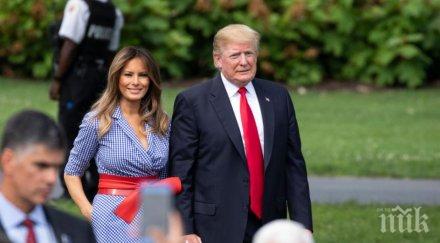 семейство тръмп мести имението мар лаго флорида