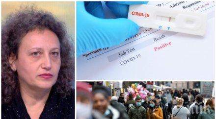 абсолютна безотговорност виктория чобанова страшно предупреждение хора covid сеят вируса сред нас разхождат улиците продават магазините